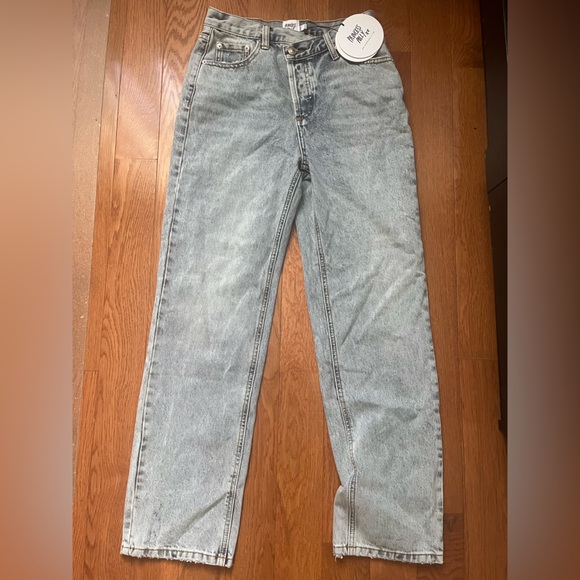 Princess Polly - Holly Asymmetric Straight Leg Jean - Picture 3 of 4